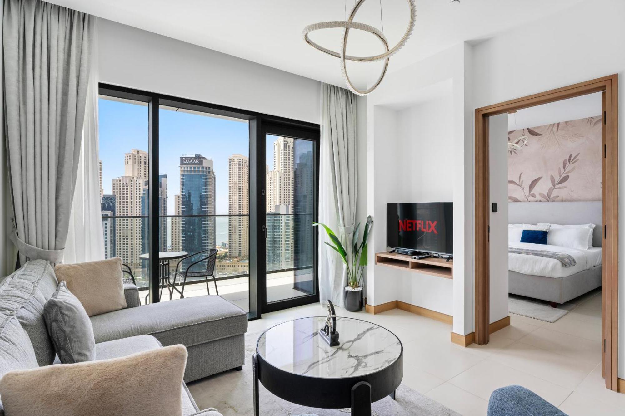 Apartment Vayk - Sleek & Stylish 1Br In Vida Dubai Marina Dubai