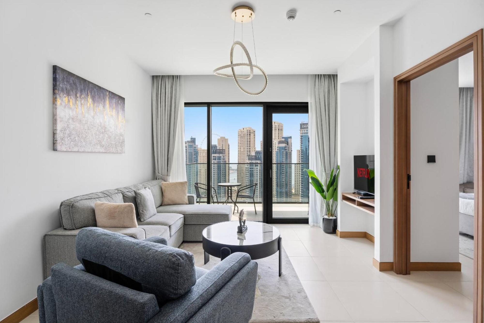 Apartment Vayk - Sleek & Stylish 1Br In Vida Dubai Marina